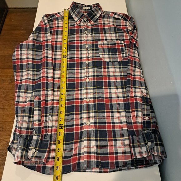 J. Crew Slim Fit Men's M Long Sleeve Button Down 100% Cotton Shirt Style #F1268 - Picture 12 of 13